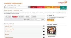 Desktop Screenshot of libguides.norquest.ca