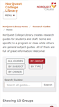 Mobile Screenshot of libguides.norquest.ca
